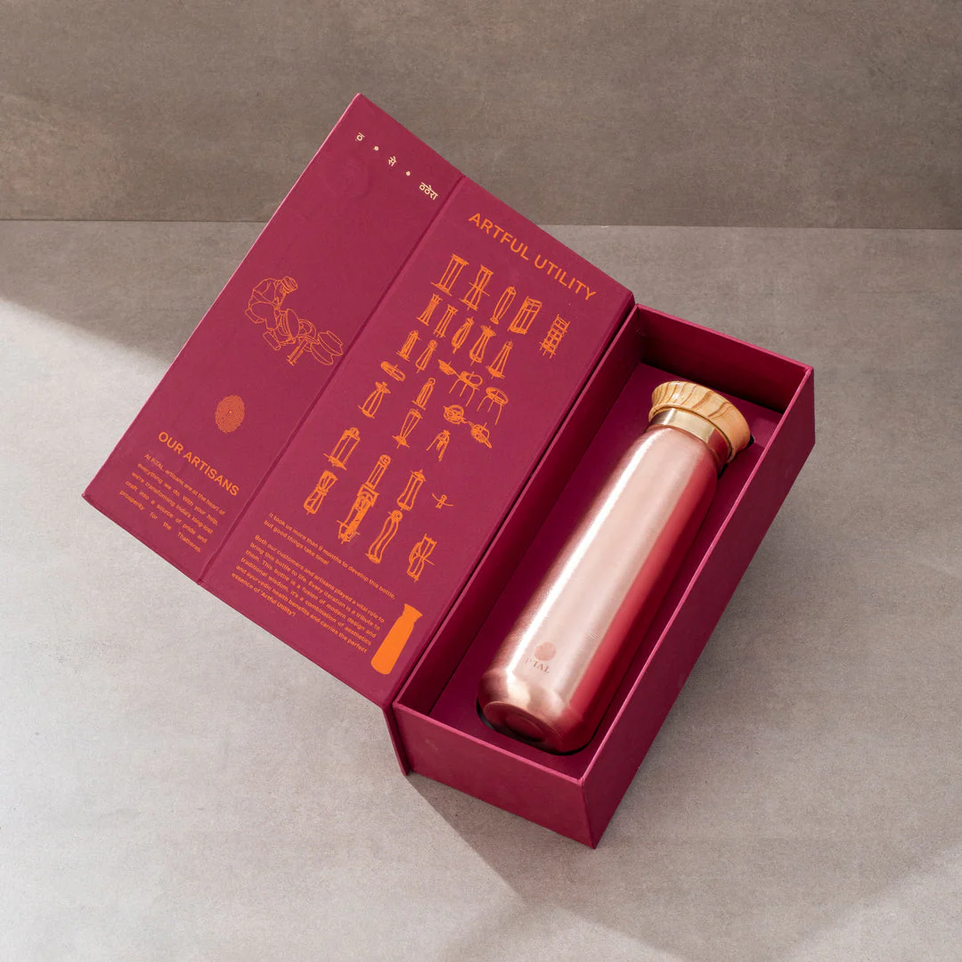 GORGEOUS COPPER WATER BOTTLE FOR $49 + FREE SHIPPING - Image 10