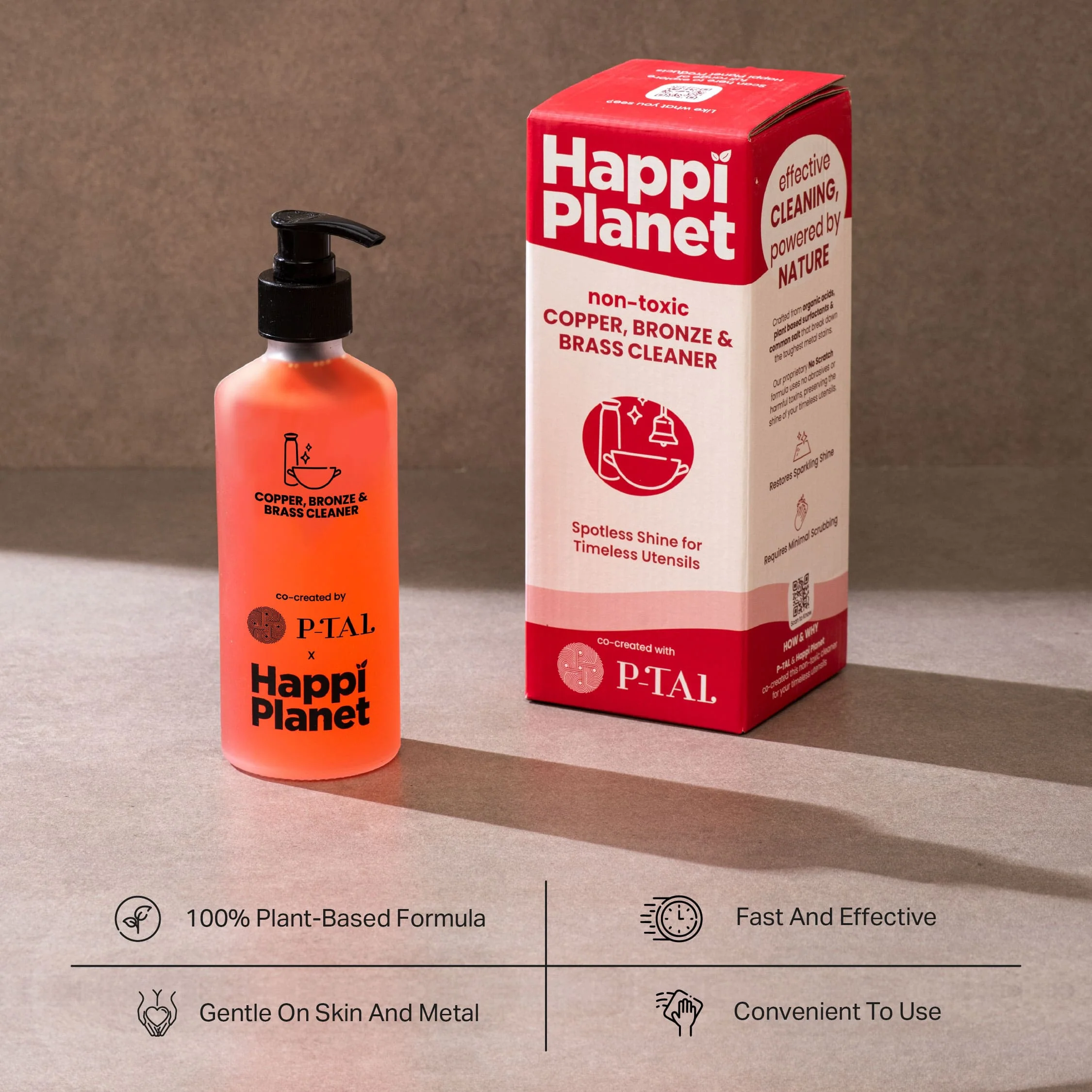 Copper & Brass cleaner 10 Fl Oz | Non Toxic Tarnish Remover Gel | Plant Based and Eco-Friendly Metal Cleaner - Image 7